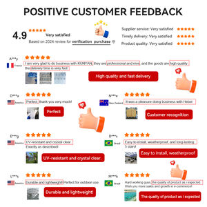 Kesme özel cam düz Hollow mor 6Mm polikarbonat 5Mm kurşun geçirmez yüksek kaliteli Polycarbone levha fiyat - Product Image 5