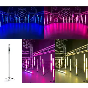 Led Wash Bar LED Tube Light Battery Operated Wireless Dmx Pixel Rgbw Stage Dj Bar Light Event IP65 Party Rgb Remote Suitcase