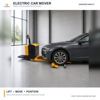 Déplaceur de voitures électrique autonome et portable en acier de 3,5 tonnes, certifié CE, pour les marchés américain et européen