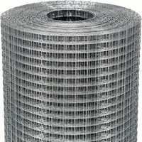 Grillage soudé galvanisé JoyLink, treillis métallique carré haute résistance pour cages de volailles, poulets, lapins et clôtures de jardin
