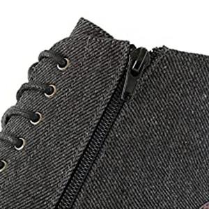 Sepatu Boots Pria Model Cowboy Biker Chelsea Western dengan Detail Splicing dan Tali Harness - Product Image 6