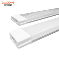 Lampe à latte LED d'alerte à la lumière du jour 6000K 20-50W IP20 montage en surface pour entrepôt et bureau éclairage commercial matériel PC