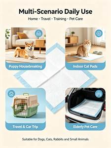 Tapis d'entraînement pour chiens en bois, super absorbants, anti-fuites, réutilisables, écologiques, séchage rapide, contrôle des odeurs, protection du sol - Product Image 6
