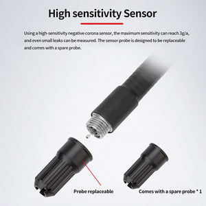 Détecteur <span class=keywords><strong>de</strong></span> <span class=keywords><strong>fuite</strong></span> <span class=keywords><strong>de</strong></span> <span class=keywords><strong>gaz</strong></span> réfrigérant haute précision UT336A pour les systèmes <span class=keywords><strong>de</strong></span> <span class=keywords><strong>climatisation</strong></span> CVC, détecte les <span class=keywords><strong>gaz</strong></span> CFC, HFC, HCFC, HC, HFO - Product Image 2