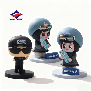 Longzhiyu 20 Years <strong>TOP</strong> Factory Customized 3D PVC Creative Soft Vinyl Doll Toy Make Own Your Corporate Souvenir Custom Toy Figure - Product Image 4