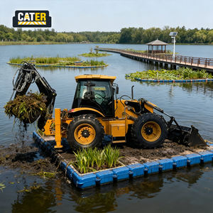 CATER Mini Backhoe <span class=keywords><strong>Loader</strong></span> Berkualitas Tinggi Mesin Diesel 85KW Kapasitas Bucket 1.4m Momen & Efisiensi Beban Tinggi - Product Image 4
