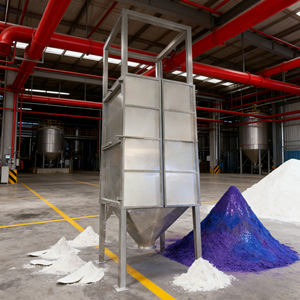 Nouvelle station de déchargement de sacs en vrac pour grains de café et poudre de ciment en acier inoxydable avec système de collecte des poussières pour restaurants, usage domestique et vente au détail - Product Image 3