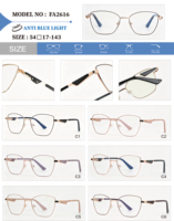 Nouvelle Arrivée Montures de Lunettes Anti-Lumière Bleue Tendance en Acétate Style Œil de Chat pour Femmes à Tous Types de Visages avec Branches à Ressort
