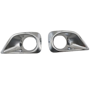 ชุดแต่งครอบไฟตัดหมอกสำหรับรถยนต์โตโยต้า วีออส ปี 2014-2018 รุ่นยาริส ซีดาน  ครอบไฟตัดหมอกโครเมียม  อุปกรณ์ตกแต่งรถยนต์ - Product Image 2