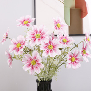 Flores Artificiales Cosmos de Seda, Alta Simulación, Accesorios para Fotografía de Bodas, Decoración del Hogar - Product Image 2