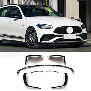 Difusor de labio de parachoques delantero para coche, alerón, cuchilla de aire, pieza de modificación para Mercedes Benz Clase C W206 2023+, accesorios para coche - Product Image 1