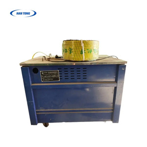Máquina flejadora semiautomática Nantong 900X570X730 220V para embalaje de cartón - Product Image 1