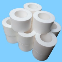 Entretoise en PTFE blanc anti-corrosion à prix d'usine, jeu de rondelles creuses pour joints d'arbre en plastique