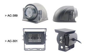 7 pouces détection d'angle mort moniteur de voiture véhicule Quad View Surveillance 3CH AI BSD détection de piétons et de véhicules - Product Image 4