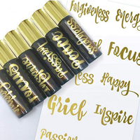 Autocollants personnalisés pour tubes de maquillage imperméables en vinyle : crayons à lèvres, baumes, rouges à lèvres, gloss – Étiquettes pour gloss