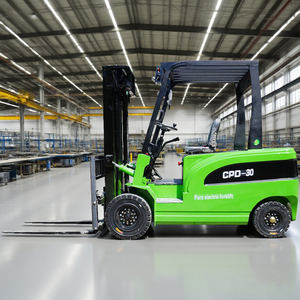 Pengiriman Gratis Forklift Mini Stacker Listrik Baru 2-7 Ton dengan Penggeser Samping Listrik & Pengoperasian Duduk - Product Image 3