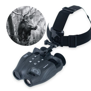 야간 투시경 범위 5X 줌 3.7V 2000mAh 10 MP/FHD 128GB 저장 300 미터 탐정 야간 투시경 쌍안경 - Product Image 1