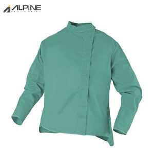 Chaqueta de soldadura de cuero de calidad superior resistente al calor cuero de ante dividido de vaca chaquetas de cuero de soldadura impermeables de invierno - Product Image 5