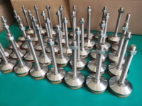 Pieds de nivellement en métal réglables à filetage M10 M12 armoires de nivellement inférieur/meubles/table/profilé en aluminium à fente en T cuisine extérieure