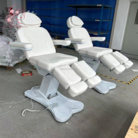 Table de massage électrique multifonctionnelle de haute qualité pour soins du visage, avec jambes séparables, idéale pour l'épilation, les soins des cils et les salons de beauté/cliniques.