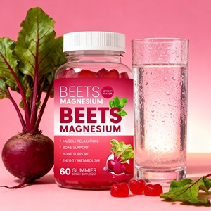 OEM Improves Blood Circulation, 60 Beetroot <strong>Iron</strong> Gummies Nutritional <strong>Supplement</strong> - Product Image 2