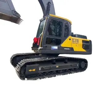 Used Excavator VOLVO210 Sweden Brand VOLVO Medium Excavator 21Ton Used Digger For Sale Cheap Price Original Paint