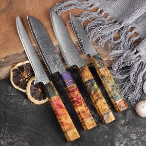 Cuchillos de Cocina de Acero Inoxidable: Cuchillo de Cocina, Cuchillo Nakiri, Kiritsuke, Santoku, Cuchillo para Rebanar Pan, Cuchillo Multiusos, Cuchillo para Deshuesar, Utensilio de Cocina - Product Image 4