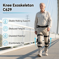 Exosquelette avancé pour le bas du corps destiné aux seniors, pour l'assistance à la marche, le soutien en randonnée en extérieur et la rééducation musculaire des jambes.