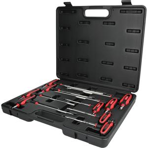 KS TOOLS <b>T</b>-handle Torx tamperproof <b>key</b> wrench set,9 pcsTB10-TB50 - Product Image 1
