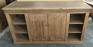 American Country Solid Wood <strong>Buffet</strong> - Dual-Purpose Storage Cabinet for Living &amp; Dining Room - Product Image 2