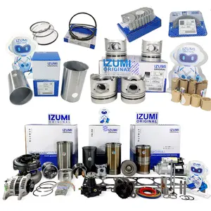 IZUMI ORIGINAL Engine Piston Kit K4N K4M K4F K4D Cylinder Head Gasket Water Pump Liner Piston Ring Oil Pump For MITSUBISHI