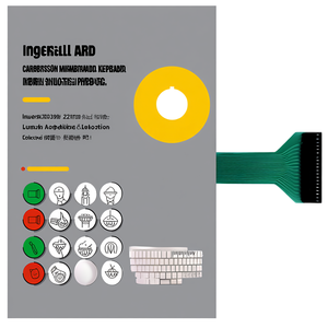 Clavier à membrane pour compresseur Ingersoll Rand 22110399, pour panneau de commande, clavier de remplacement industriel, clavier industriel - Product Image 2