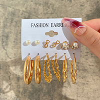 Papillon lune perle coeur Jwellary épingle de sûreté Jade boucle boucles d'oreilles femmes perle balancent goutte cerceau boucles d'oreilles ensemble