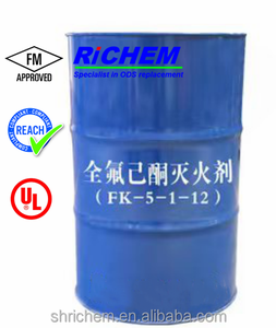 ใบรับรอง UL/FM/rosh 1230 3M novec เครื่องดับเพลิงทดแทนอนุพันธ์ของไฮโดรคาร์บอน Perfluoro FK-5-1-12 <span class=keywords><strong>halon</strong></span> - Product Image 2