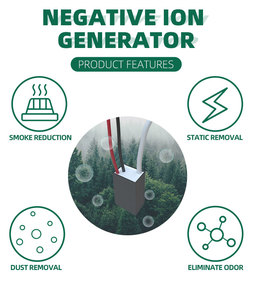 Trumpxp TFB-Y167 Máy phát điện Anion hiệu suất cao <span class=keywords><strong>3kv</strong></span>-5kv không khí Ionizer nhỏ <span class=keywords><strong>ion</strong></span> âm Máy phát điện cho nóng Fan Máy lọc không khí - Product Image 2