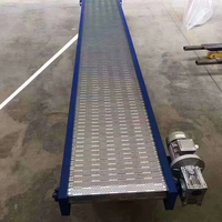 Transportador de Placas de Cadena de Acero Inoxidable, Transportador Resistente a Altas Temperaturas para Descarga de Sinterización Metalúrgica
