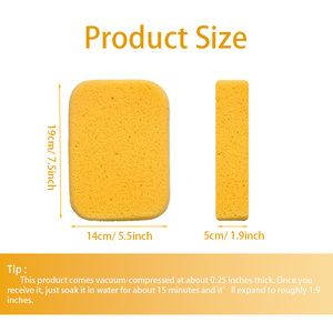Spugna <span class=keywords><strong>per</strong></span> pulizia auto Foamstar spugna <span class=keywords><strong>per</strong></span> <span class=keywords><strong>autolavaggio</strong></span> spugna idrofila <span class=keywords><strong>per</strong></span> pulizia piastrelle - Product Image 2