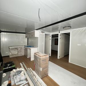 บ้านคอนเทนเนอร์แบบขยาย<span class=keywords><strong>ได้</strong></span>ทันสมัย ทำจากเหล็กและแผ่นแซนวิช ขนาด 20 ฟุต บ้านสำเร็จรูปแบบพกพา วิลล่าเคลื่อนที่ - Product Image 6