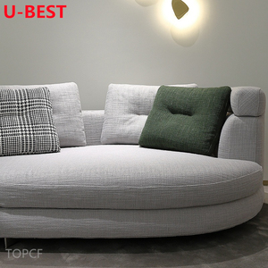 Sofá Esquinero de Cuero Italiano U-best, Combinació<span class=keywords><strong>n</strong></span> de Sofá, Canapé, Divá<span class=keywords><strong>n</strong></span>, Kanepe, Bankstel, Sofy, Muebles para Sala de Estar - Product Image 5