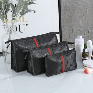Bolsas de almacenamiento informales de viaje para mujer, bolsa de cosméticos, neceser, estuche de maquillaje impermeable Oxford - Product Image 4