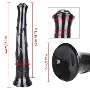 FAAK Shop Dildo anal de 17 pouces de long, grand modèle, en silicone, jouet animal pour femmes, pour la masturbation - Product Image 6