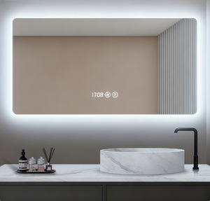 <span class=keywords><strong>Specchio</strong></span> da <span class=keywords><strong>bagno</strong></span> a parete intelligente <span class=keywords><strong>con</strong></span> luce a LED e funzione di disappannamento <span class=keywords><strong>specchio</strong></span> Touch Screen per il <span class=keywords><strong>bagno</strong></span> dell'hotel - Product Image 3