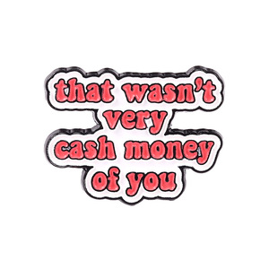 エナメルバッジやる気を起こさせるポジティブレターピン - Product Image 4