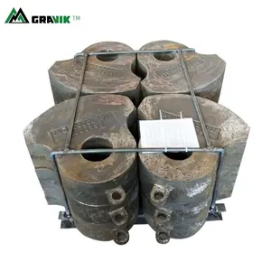 High Manganese Wear Parts Hammer Mill Crusher Metal Crusher Parts Shredder Hammer