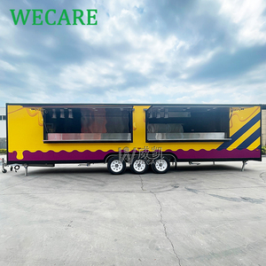 Wecare thực phẩm xe tải với đầy đủ nhà bếp nhượng Bộ Trailer di động thực phẩm nhà bếp thực phẩm Trailer đầy đủ trang bị - Product Image 3