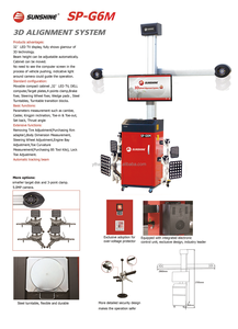 Nhà để Xe Xe 3D Bánh Xe liên kết máy phần mềm miễn phí tải về/bàn xoay lốp Alignment-G6M - Product Image 2