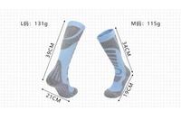 Chaussettes de sport vertes personnalisées RETOP pour jeunes, anti-collision, en polyester bouclette épaisse, antidérapantes, pour ski et snowboard, compression au bas, collection Printemps