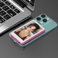 Écran arrière magnétique pour téléphone, idéal pour les selfies et le streaming en direct, écran sans fil avec filtre beauté pour accessoires de smartphone