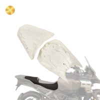 Pièces de siège de moto avec zone de hanche souple et support de cuisse ferme en mousse pour BMW R1300 GS LOGO personnalisé direct de l'usine