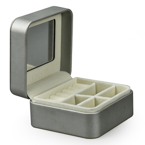 Caja de embalaje de joyería de cuero y plástico personalizada para moda - Product Image 3